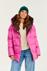 Alaska Pink Panther double-sided winter jacket
